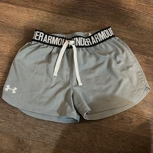 Under Armor lounge athletic kids shorts